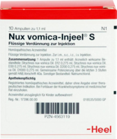 NUX VOMICA INJEEL S Ampullen