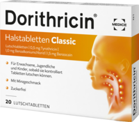 DORITHRICIN Halstabletten Classic